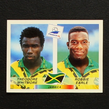 France 98 Nr. 558 Panini Sticker Whithmore - Earle