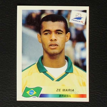 France 98 Nr. 017 Panini Sticker Ze Maria