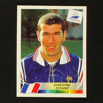 France 98 No. 164 Panini sticker Zidane