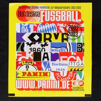 Fußball 2002-2003 Panini sticker bag