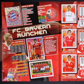 Fußball 2009 Topps sticker album complete
