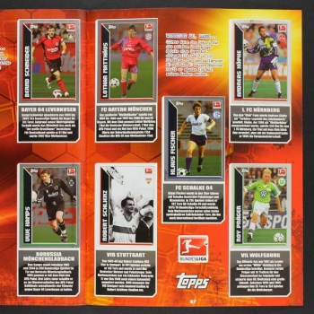 Fußball 2011 Topps sticker album complete