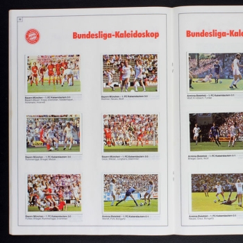Fußball 81 Bergmann Sticker Album komplett