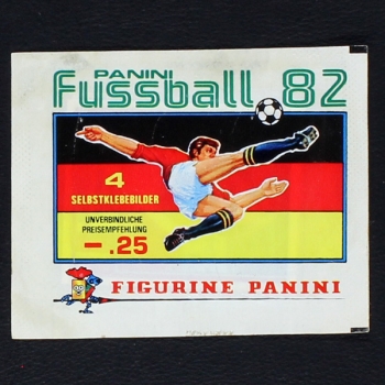 Fußball 82 Panini Sticker Tüte