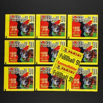 Fußball 91 Panini sticker bags