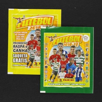 Futebol 2018 Panini sticker bag 2 Variants Portugal