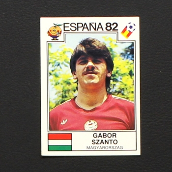 Espana 82 Nr. 186 Panini Sticker Gabor Szanto