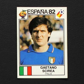 Espana 82 No. 040 Panini sticker Gaetano Scirea