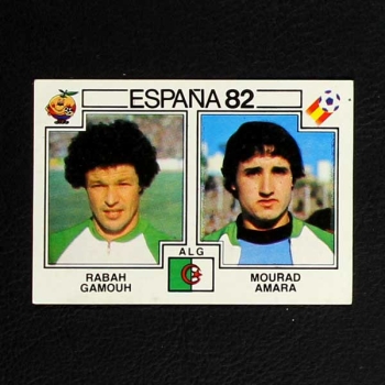 Espana 82 Nr. 109 Panini Sticker Gamouh / Amara