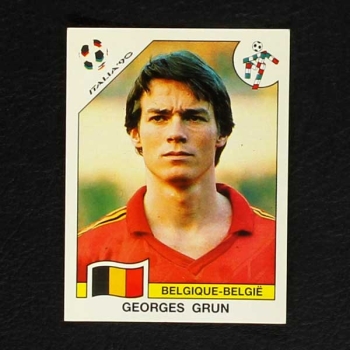 Italia 90 No. 330 Panini sticker Georges Grun