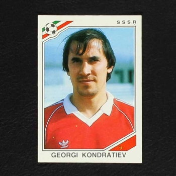 Mexico 86 No. 197 Panini sticker Georgi Kondratiev