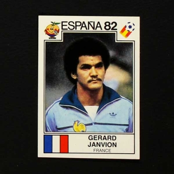 Espana 82 No. 277 Panini sticker Gerard Janvion