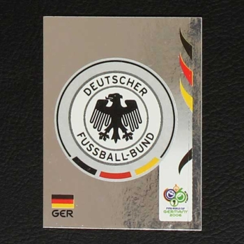 Germany 2006 No. 018 Panini sticker Deutschland badge