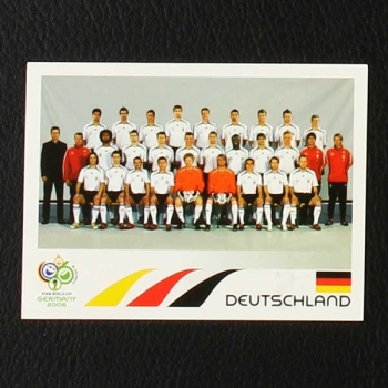 Germany 2006 No. 017 Panini sticker Deutschland team