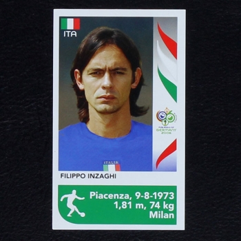 Germany 2006 Panini sticker Inzaghi