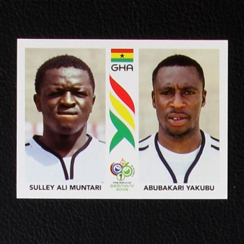 Germany 2006 No. 318 Panini sticker Muntari - Yakubu