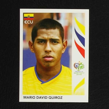 Germany 2006 Nr. 085 Panini Sticker Quiroz