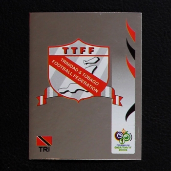 Germany 2006 No. 132 Panini sticker Trinidad Tobago badge
