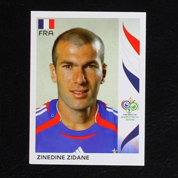 Germany 2006 No. 467 Panini sticker Zidane