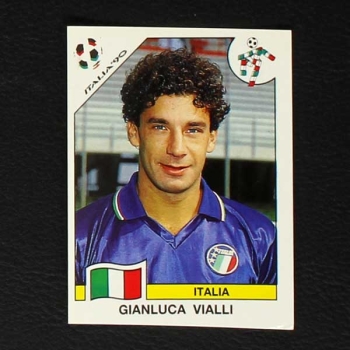 Italia 90 No. 054 Panini sticker Gianluca Vialli