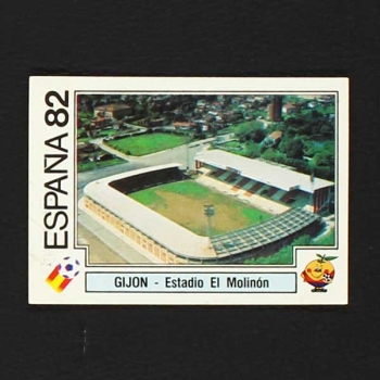 Espana 82 Nr. 023 Panini Sticker Gijon Stadion