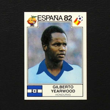 Espana 82 Nr. 350 Panini Sticker Gilberto Yearwood Yearwood