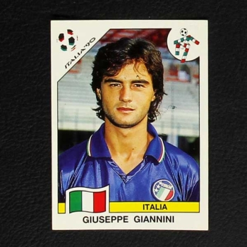 Italia 90 No. 051 Panini sticker Giuseppe Giannini