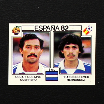 Espana 82 Panini Sticker Guerrero - Hernandez