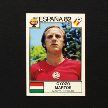 Espana 82 Nr. 185 Panini Sticker Gyozo Martos