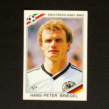 Mexico 86 Nr. 301 Panini Sticker Hans-Peter Briegel