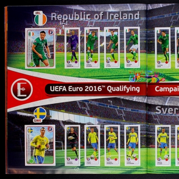 Euro 2016 Panini sticker album complete - w.McD.
