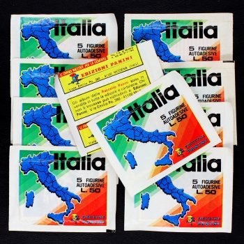 Italia 1978 Panini Sticker Tüten