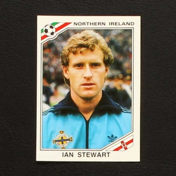 Mexico 86 No. 289 Panini sticker Ian Stewart