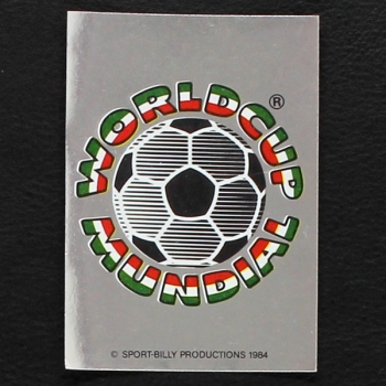 Mexico 86 No. 001 Panini sticker Intro badge