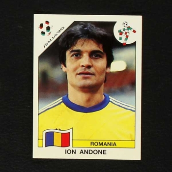 Italia 90 No. 159 Panini sticker Ion Andone