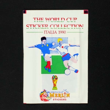 Italia 90 Merlin Sticker Tüte