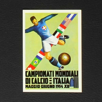 Mexico 86 No. 005 Panini sticker Italia Poster