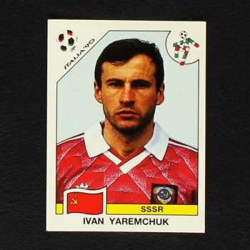 Italia 90 No. 144 Panini sticker Ivan Yaremchuk