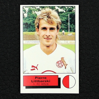 Pierre Littbarski Panini Sticker Nr. 168 - Fußball 86