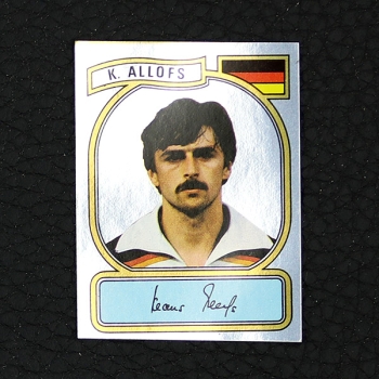 K. Allofs Panini Sticker - Fußball 81
