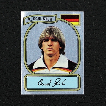 B. Schuster Panini Sticker - Fußball 81
