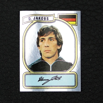 D. Jakobs Panini Sticker - Fußball 81