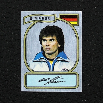N. Nigbur Panini Sticker - Fußball 81