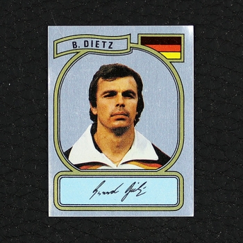 B. Dietz Panini Sticker - Fußball 81