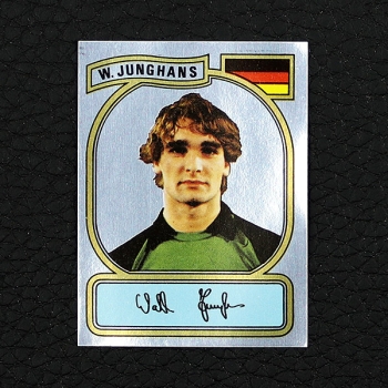 W. Junghans Panini Sticker - Fußball 81