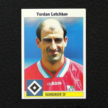 Yordan Letchkov Panini Sticker Nr. 194 - Fußball 95
