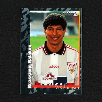 Krassimir Balakow Panini Sticker No. 255 - Fußball 97