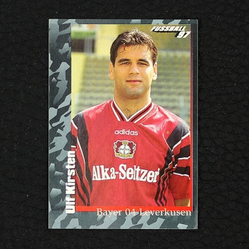 Ulf Kirsten Panini Sticker Nr. 362 - Fußball 97