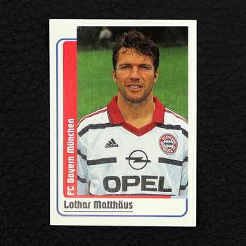 Lothar Matthäus Panini Sticker Nr. 39 - Fußball 99