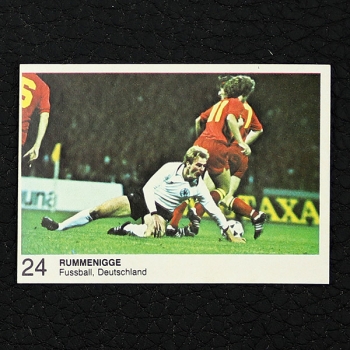 Rummenigge Bergmann Sticker Nr. 24 - Sport Bild 80
